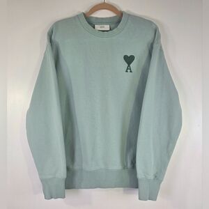RARE AMI PARIS ALEXANDRE MATTIUSSI AMI DE COEUR SWEATSHIRT.
